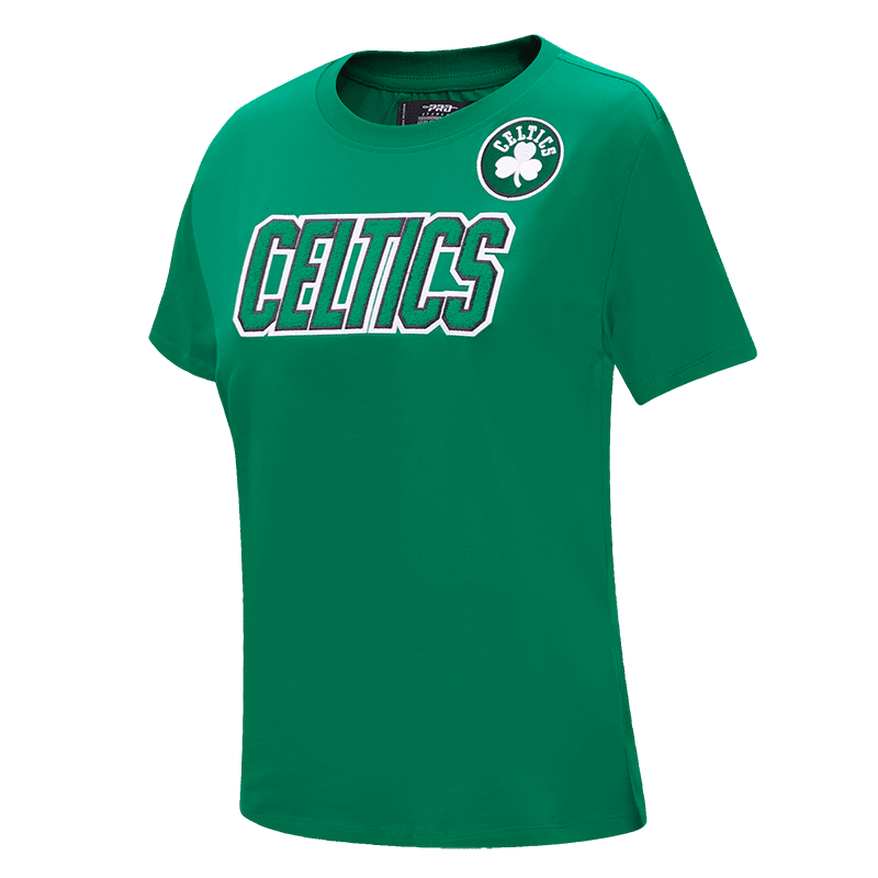 NBA BOSTON CELTICS CLASSIC SHORT SLEEVE WOMEN'S SLIM FIT TEE (KELLY GREEN)