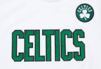 NBA BOSTON CELTICS CLASSIC SHORT SLEEVE WOMEN'S SLIM FIT TEE (WHITE)
