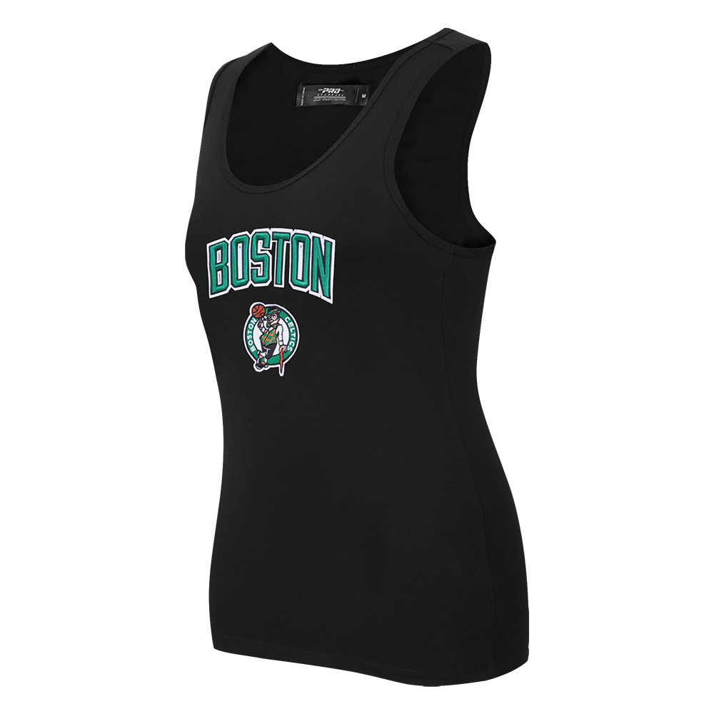 NBA BOSTON CELTICS CLASSIC WOMEN'S RACERBACK (BLACK)