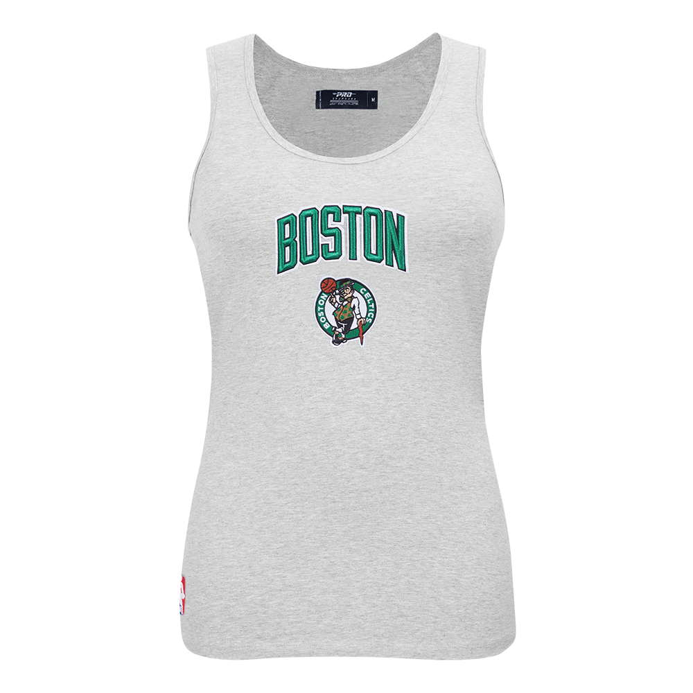NBA BOSTON CELTICS CLASSIC WOMEN'S RACERBACK (HEATHER GREY)