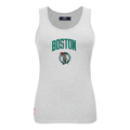NBA BOSTON CELTICS CLASSIC WOMEN'S RACERBACK (HEATHER GREY)
