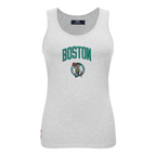 NBA BOSTON CELTICS CLASSIC WOMEN'S RACERBACK (HEATHER GREY)