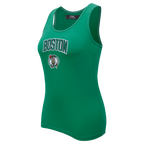 NBA BOSTON CELTICS CLASSIC WOMEN'S RACERBACK (KELLY GREEN)