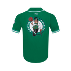 NBA BOSTON CELTICS CLASSIC CHEMISE BOUTONNÉE EN FILET POUR GARÇON JUNIOR (VERT KELLY)