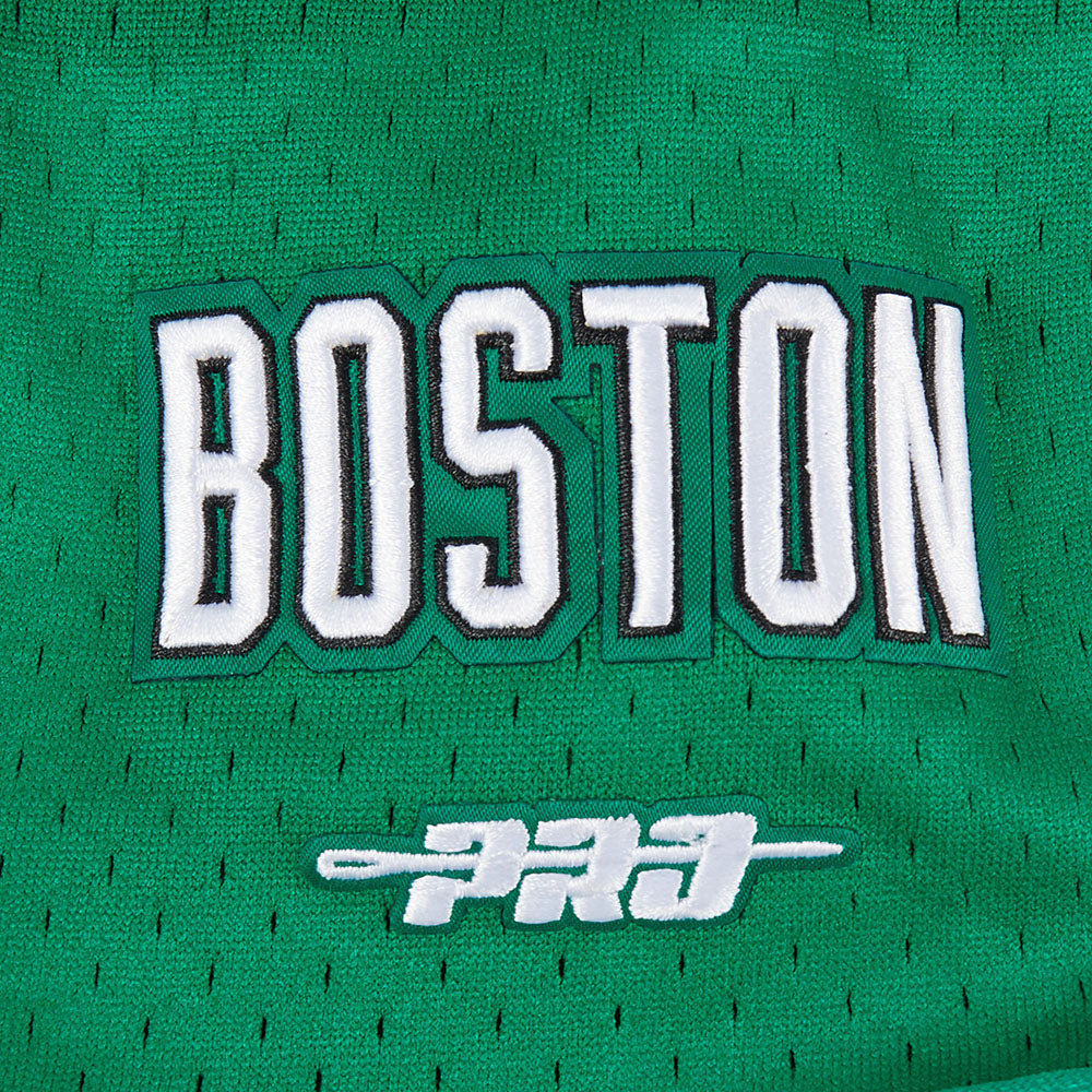 NBA BOSTON CELTICS CLASSIC CHEMISE BOUTONNÉE EN FILET POUR GARÇON JUNIOR (VERT KELLY)