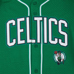 NBA BOSTON CELTICS CLASSIC CHEMISE BOUTONNÉE EN FILET POUR GARÇON JUNIOR (VERT KELLY)