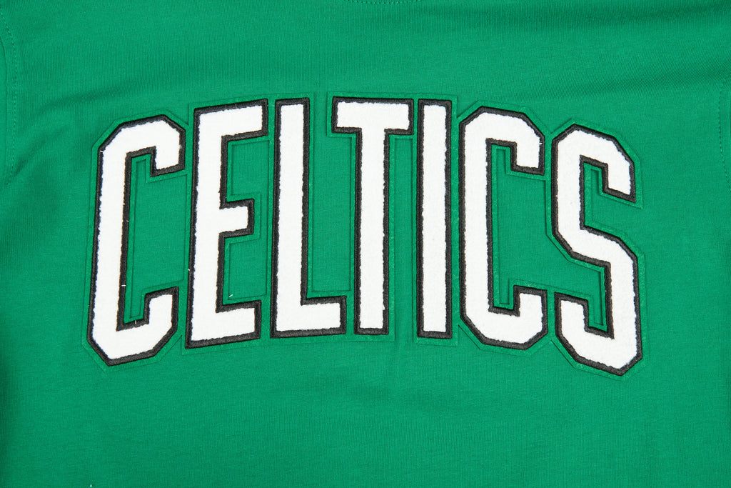 NBA BOSTON CELTICS CLASSIC BIG BOY'S SINGLE JERSEY TEE (KELLY GREEN)