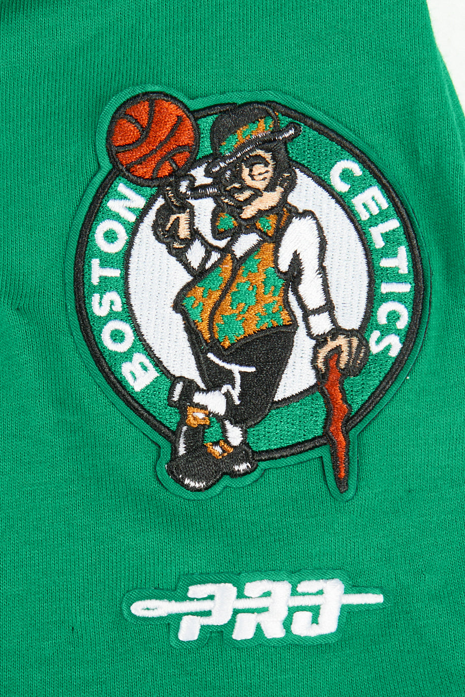 NBA BOSTON CELTICS CLASSIC BIG BOY'S SINGLE JERSEY TEE (KELLY GREEN)