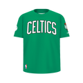NBA BOSTON CELTICS CLASSIC BIG BOY'S SINGLE JERSEY TEE (KELLY GREEN)