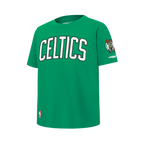 NBA BOSTON CELTICS CLASSIC BIG BOY'S SINGLE JERSEY TEE (KELLY GREEN)