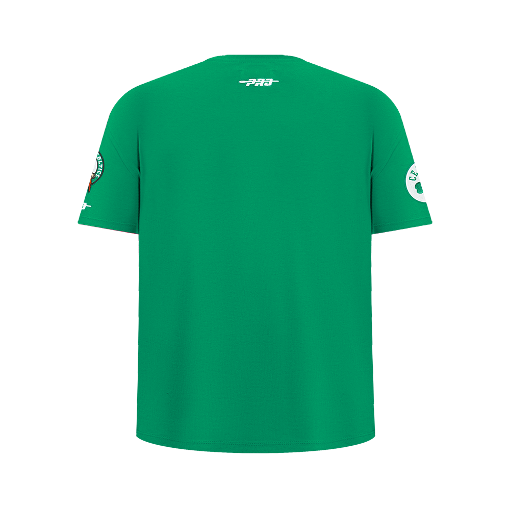 NBA BOSTON CELTICS CLASSIC BIG BOY'S SINGLE JERSEY TEE (KELLY GREEN)