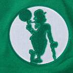 NBA BOSTON CELTICS RETRO CLASSIC BIG BOY'S SS STRIPED RIB TEE (KELLY GREEN)
