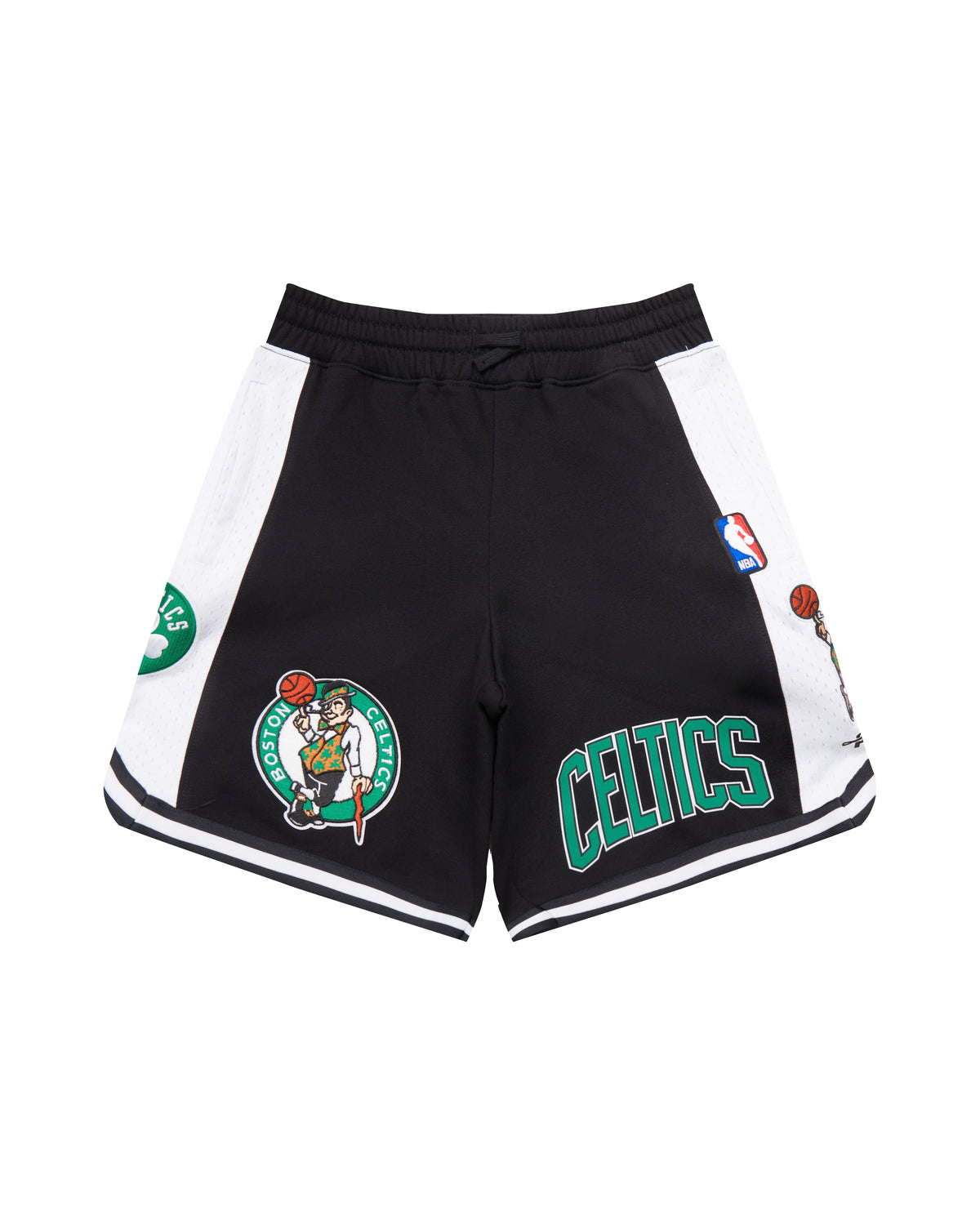 NBA BOSTON CELTICS CLASSIC BIG BOY'S FLEECE 2.0 SHORT (BLACK)