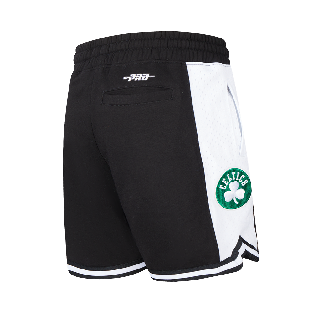 NBA BOSTON CELTICS CLASSIC BIG BOYS FLEECE 2.0 SHORT (BLACK)
