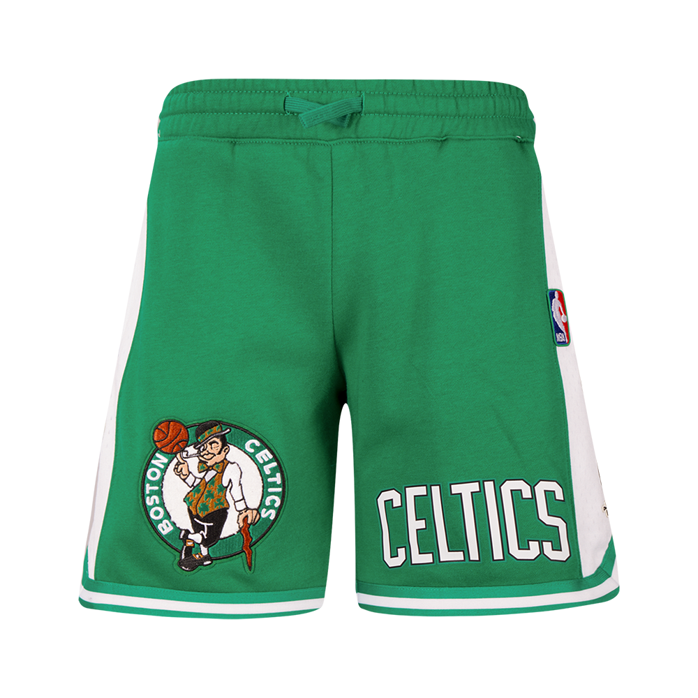 NBA BOSTON CELTICS CLASSIC BIG BOYS FLEECE 2.0 SHORT (KELLY GREEN)