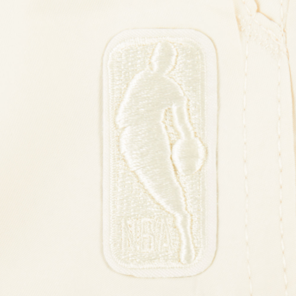 NBA BOSTON CELTICS NEUTRAL BIG BOY'S WOVEN SHORT (EGGSHELL)