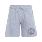 NBA BOSTON CELTICS NEUTRAL BIG BOY'S FLC SHORT (DARK HEATHER GRAY)