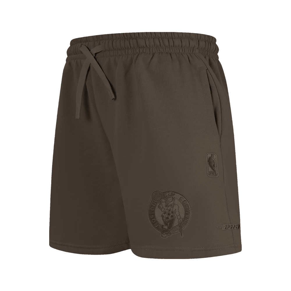 NBA BOSTON CELTICS NEUTRAL SHORT EN MOLLETON POUR GARÇON JUNIOR (TAUPE FONCÉ)