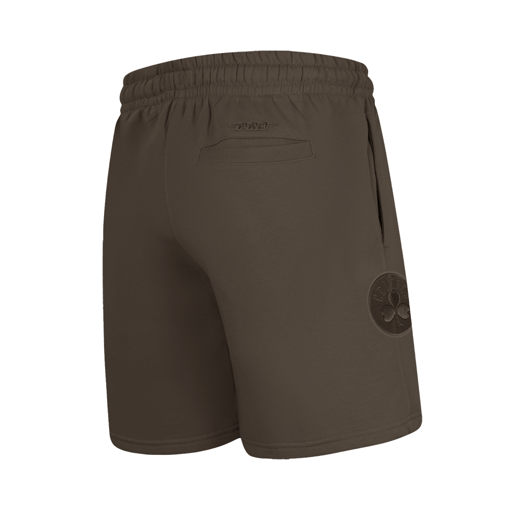 NBA BOSTON CELTICS NEUTRAL SHORT EN MOLLETON POUR GARÇON JUNIOR (TAUPE FONCÉ)