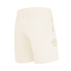 NBA BOSTON CELTICS NEUTRAL BIG BOY'S FLC SHORT (EGGSHELL)