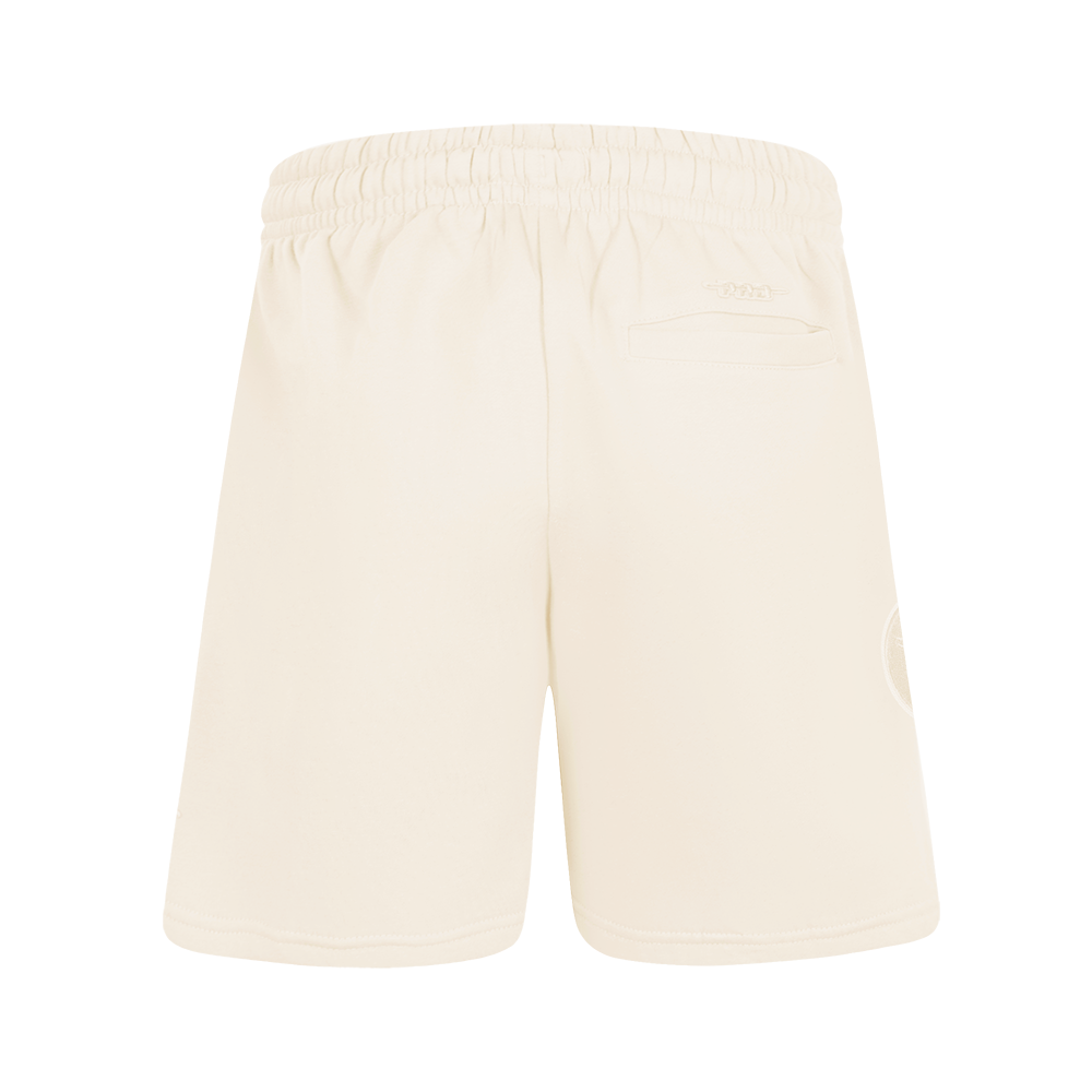 NBA BOSTON CELTICS NEUTRAL BIG BOY'S FLC SHORT (EGGSHELL)