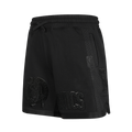 NBA BOSTON CELTICS TRIPLE BLACK BIG BOY'S FLC 2.0 SHORT (JET BLACK)