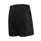 NBA BOSTON CELTICS TRIPLE BLACK BIG BOY'S FLC 2.0 SHORT (JET BLACK)