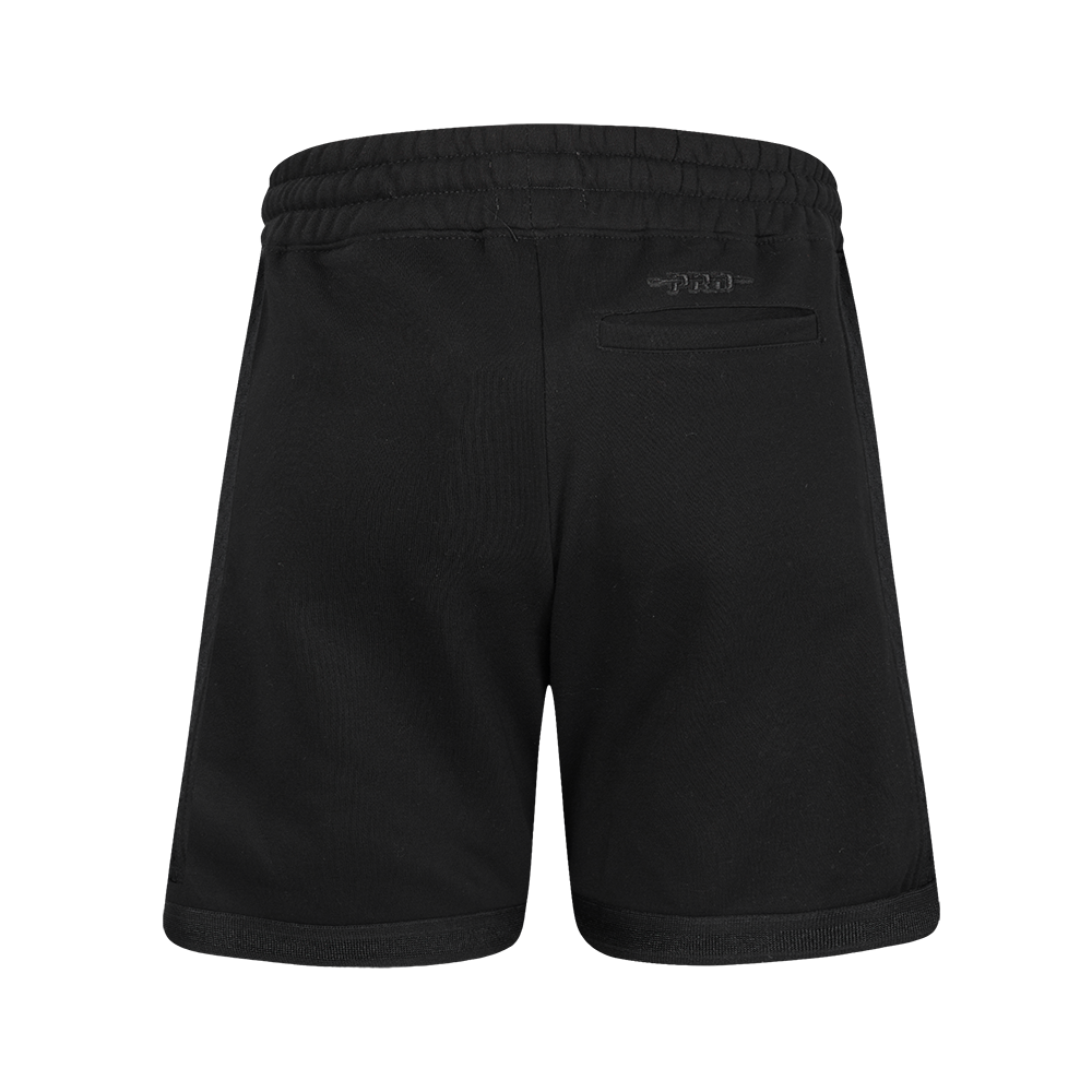 NBA BOSTON CELTICS TRIPLE BLACK BIG BOY'S FLC 2.0 SHORT (JET BLACK)