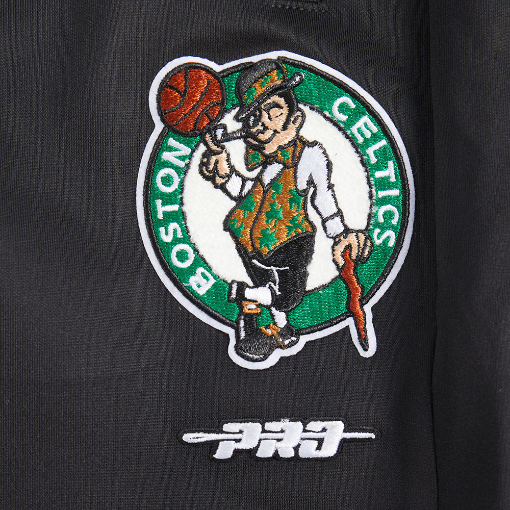 NBA BOSTON CELTICS CLASSIC BIG BOY'S TRACK PANT (BLACK)