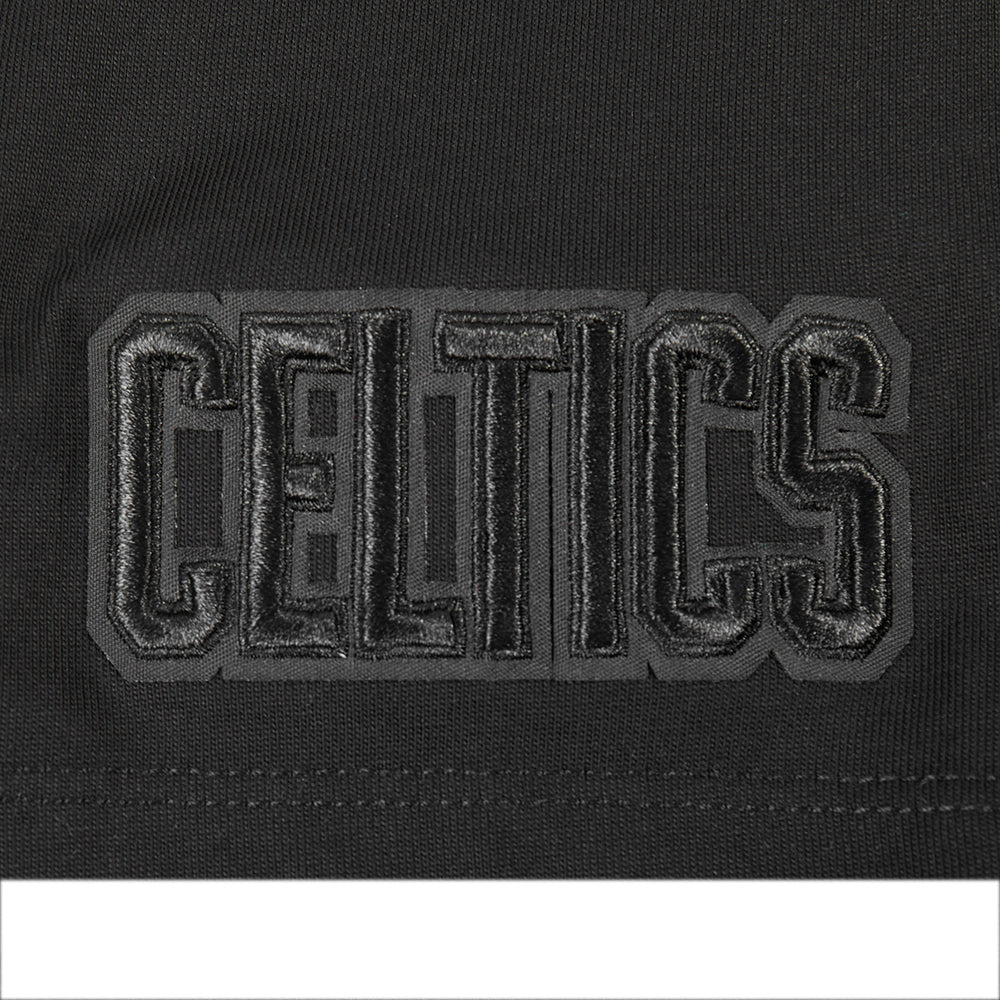 NBA BOSTON CELTICS NEUTRAL WOMEN'S T-SHIRT DRESS (BLACK)