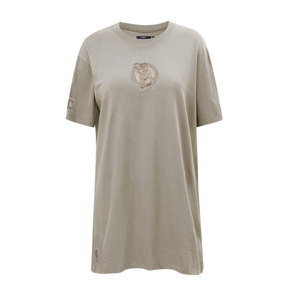 NBA BOSTON CELTICS NEUTRAL ROBE T-SHIRT POUR FEMME (TAUPE)