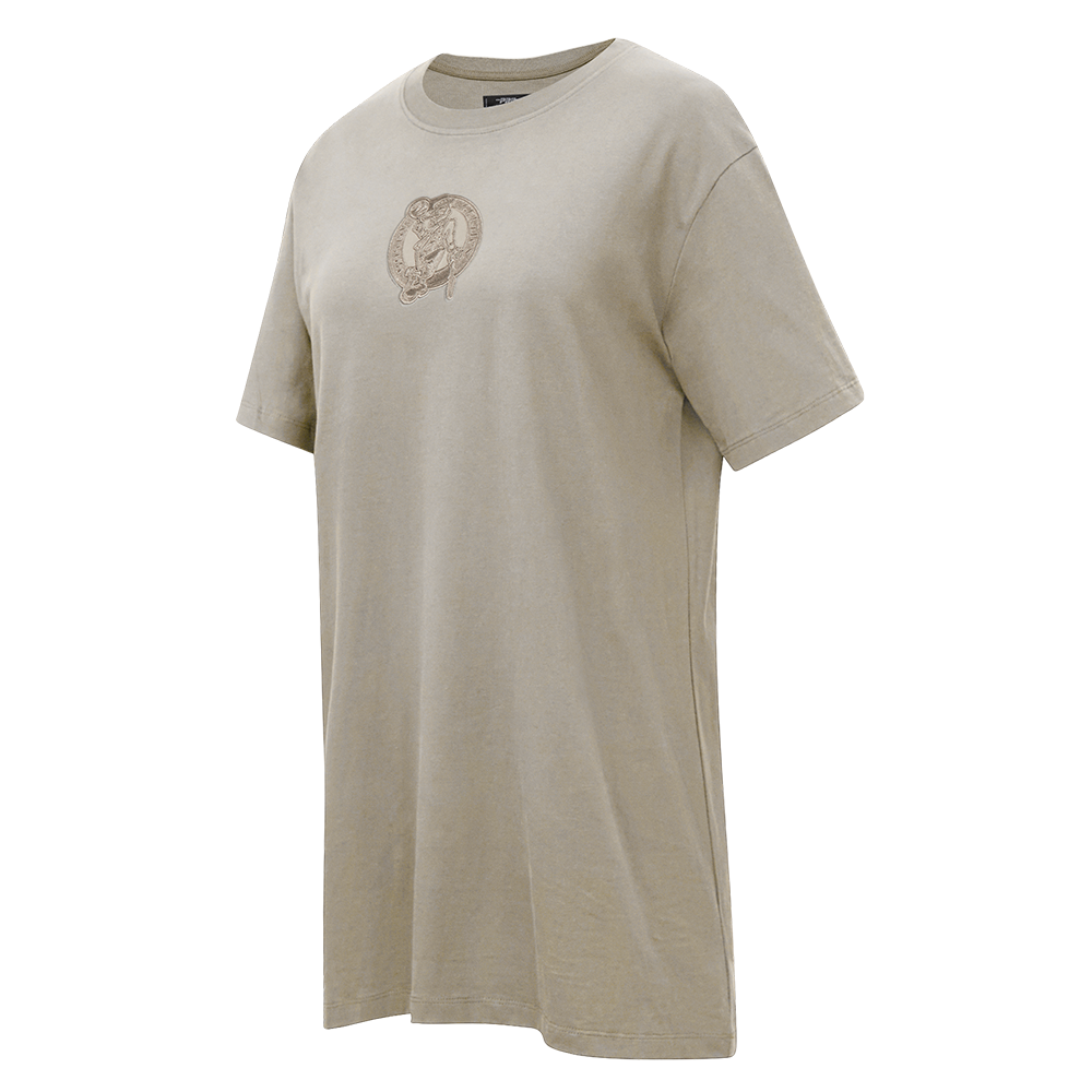 NBA BOSTON CELTICS NEUTRAL ROBE T-SHIRT POUR FEMME (TAUPE)
