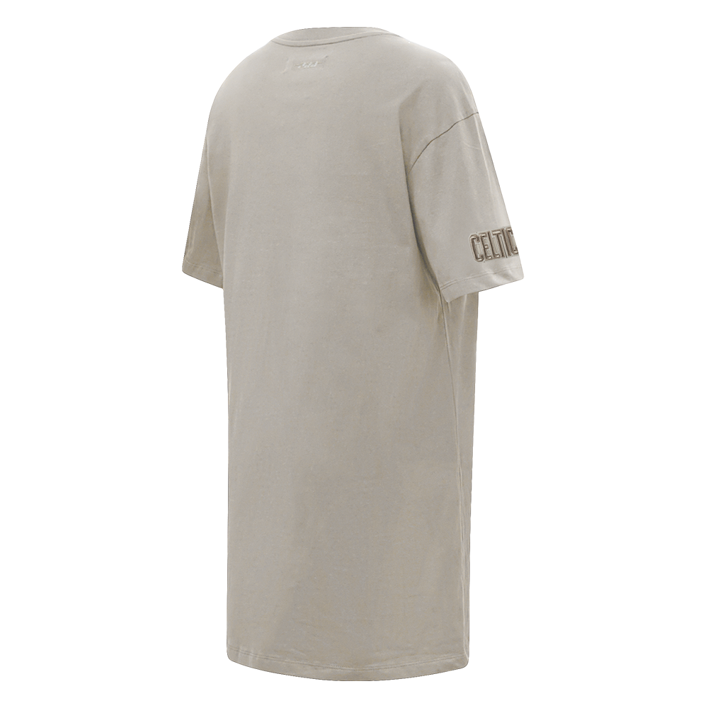 NBA BOSTON CELTICS NEUTRAL ROBE T-SHIRT POUR FEMME (TAUPE)