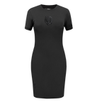 NBA BOSTON CELTICS TRIPLE BLACK ROBE MOULANTE POUR FEMME (TRIPLE NOIR FEMME)