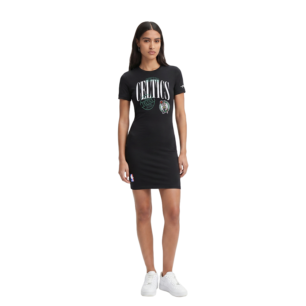 NBA BOSTON CELTICS ROBE MOULANTE POUR FEMME (NOIR)