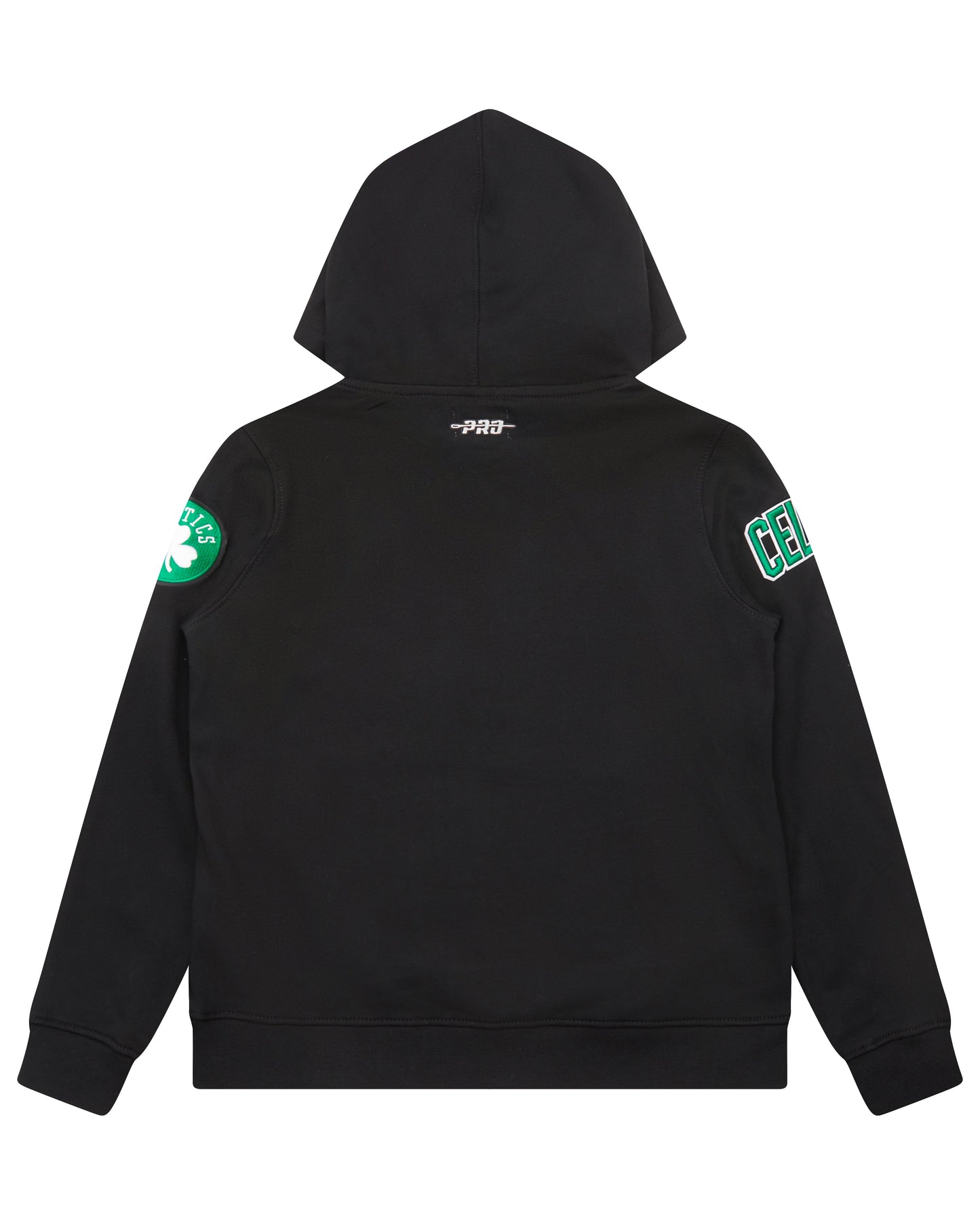 NBA BOSTON CELTICS CLASSIC BIG BOYS FLEECE PULLOVER HOODIE (BLACK)