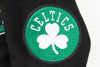 NBA BOSTON CELTICS CLASSIC CHANDAIL À CAPUCHON EN MOLLETON À GLISSIÈRE POUR GARÇON JUNIOR (NOIR)