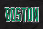 NBA BOSTON CELTICS CLASSIC CHANDAIL À CAPUCHON EN MOLLETON À GLISSIÈRE POUR GARÇON JUNIOR (NOIR)