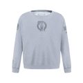 NBA BOSTON CELTICS NEUTRAL CHANDAIL À COL ROND EN MOLLETON POUR GARÇON JUNIOR (GRIS CHINÉ FONCÉ)