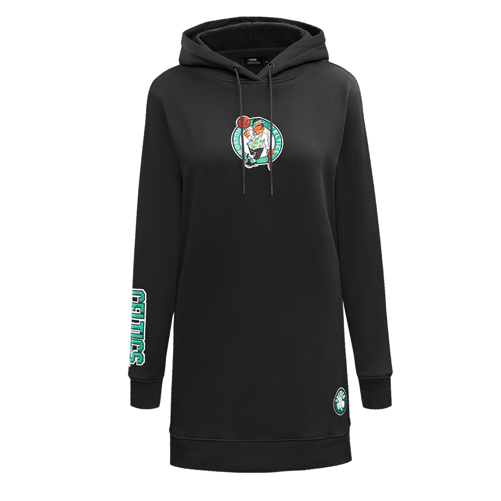 NBA BOSTON CELTICS CLASSIC ROBE À CAPUCHON POUR FEMME (NOIR)