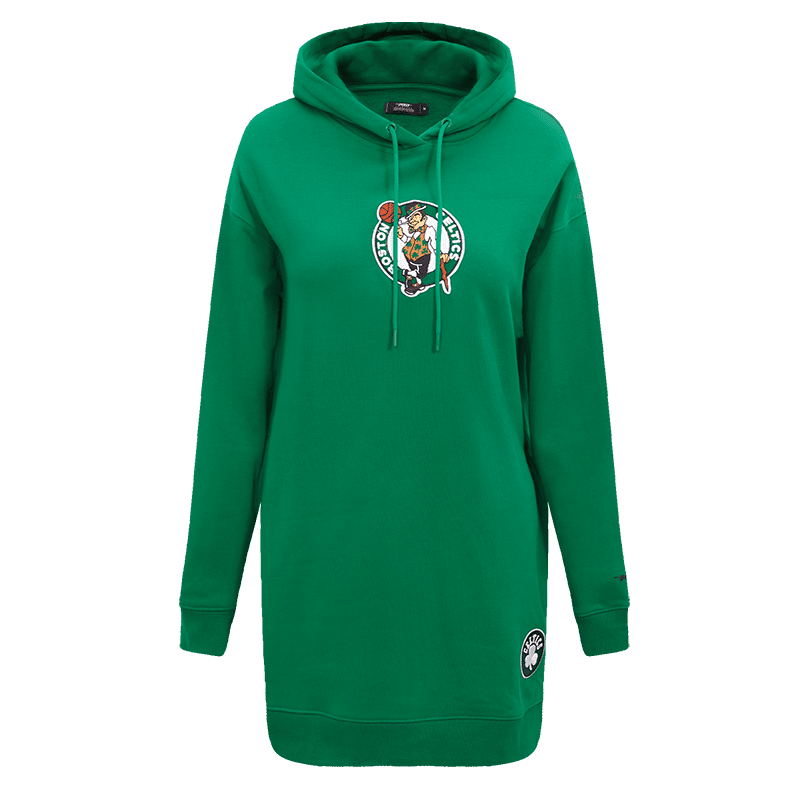 NBA BOSTON CELTICS CLASSIC ROBE À CAPUCHON POUR FEMME (VERT KELLY)