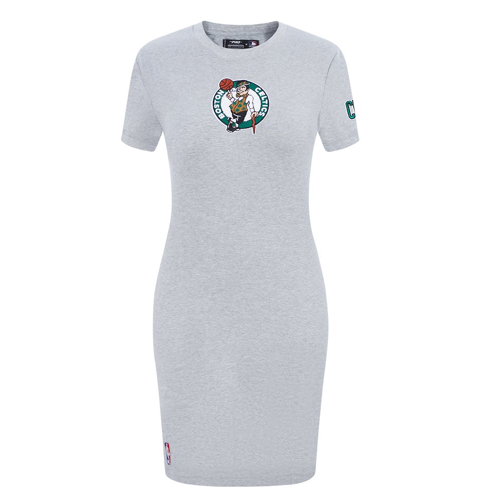 NBA BOSTON CELTICS CLASSIC ROBE MOULANTE POUR FEMME (GRIS CHINÉ)