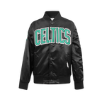 NBA BOSTON CELTICS CLASSIC BLOUSON EN SATIN POUR GARÇON JUNIOR (NOIR)