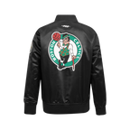 NBA BOSTON CELTICS CLASSIC BLOUSON EN SATIN POUR GARÇON JUNIOR (NOIR)