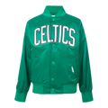 NBA BOSTON CELTICS CLASSIC BLOUSON EN SATIN POUR GARÇON JUNIOR (VERT KELLY)