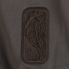 NBA BOSTON CELTICS NEUTRAL BIG BOY'S TWILL JACKET (DARK TAUPE)
