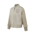 NBA BOSTON CELTICS NEUTRAL BIG BOY'S TWILL JACKET (TAUPE)
