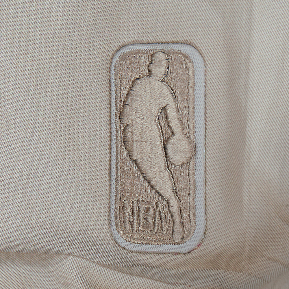 NBA BOSTON CELTICS NEUTRAL BIG BOY'S TWILL JACKET (TAUPE)