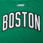NBA BOSTON CELTICS CLASSIC T-SHIRT À MANCHES COURTES ET À COUPE CARRÉE POUR FILLE JUNIOR (VERT KELLY)