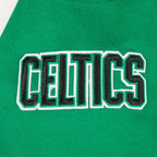 NBA BOSTON CELTICS RETRO CLASSIC CHANDAIL À CAPUCHON EN MOLLETON CÔTELÉ POUR FILLE JUNIOR (VERT KELLY)